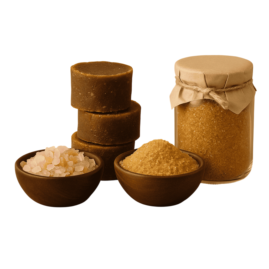 Natural Salts & Sweeteners